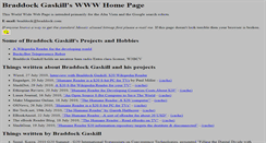 Desktop Screenshot of braddock.com